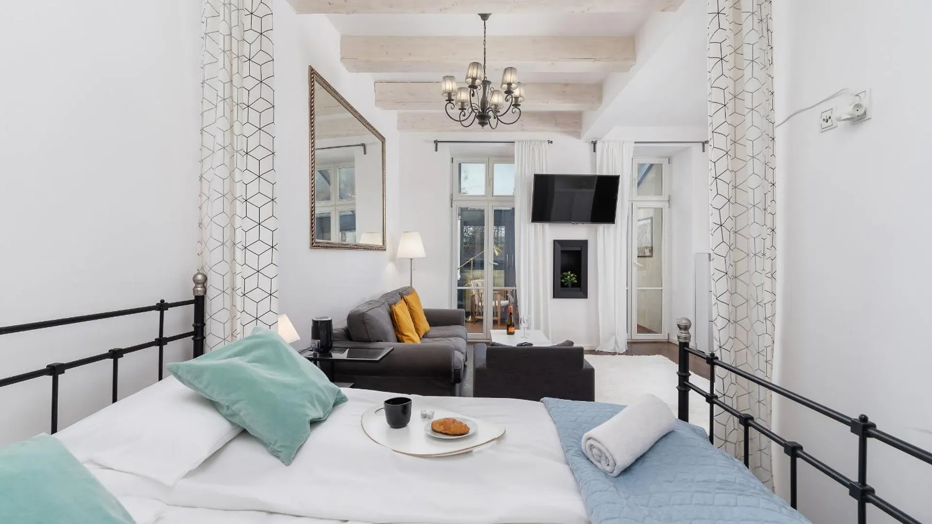 Apartment Lux Studio City Center Soltyka By Noclegi Renters Krakow Poland