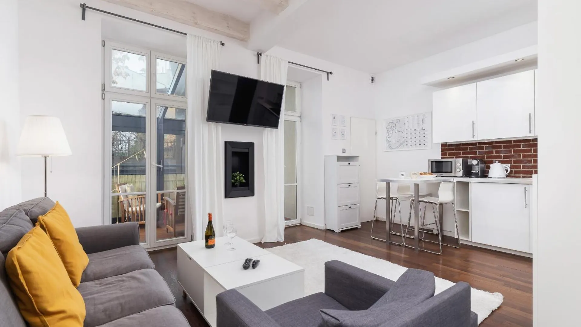 Apartment Lux Studio City Center Soltyka By Noclegi Renters Krakow